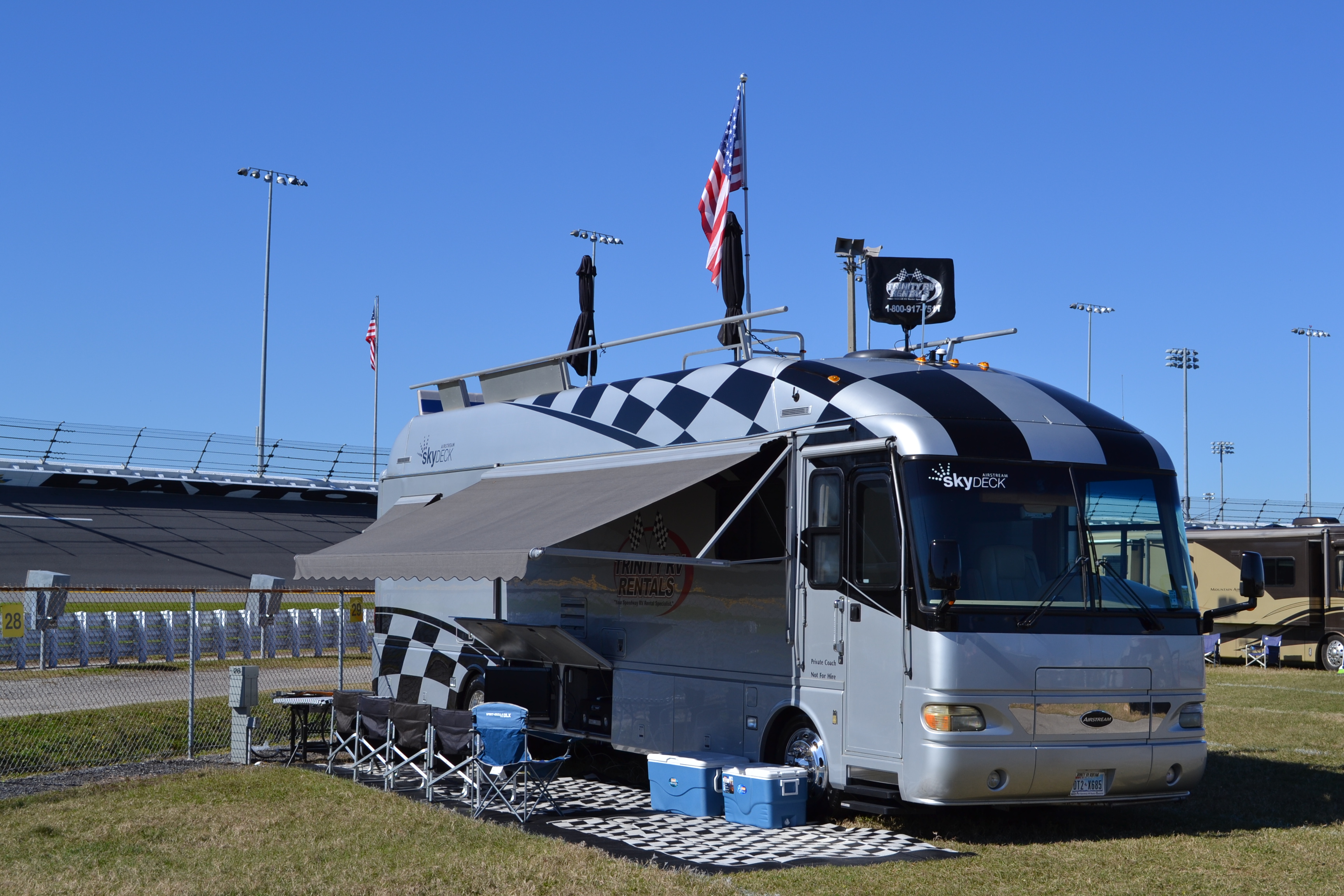 Speedway Infield RV Rentals